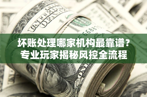 武汉坏账处理哪家机构最靠谱？专业玩家揭秘风控全流程