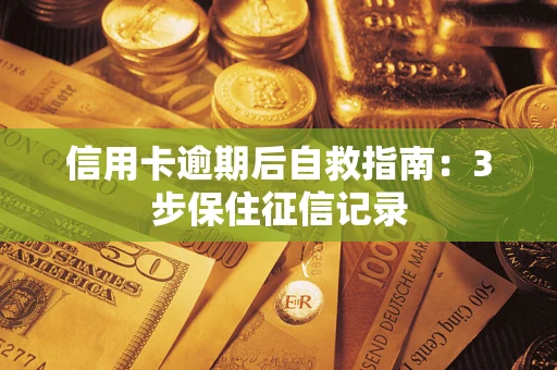 武汉信用卡逾期后自救指南：3步保住征信记录