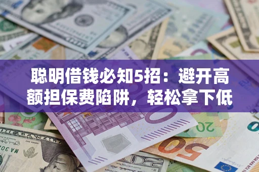 武汉聪明借钱必知5招：避开高额担保费陷阱，轻松拿下低息贷款