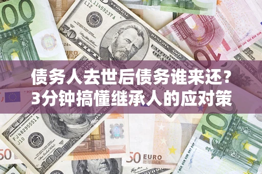 武汉债务人去世后债务谁来还？3分钟搞懂继承人的应对策略