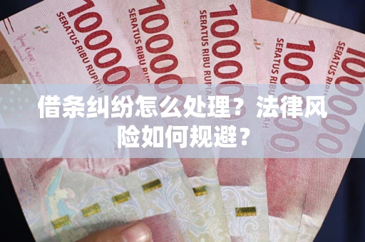 武汉借条纠纷怎么处理？法律风险如何规避？