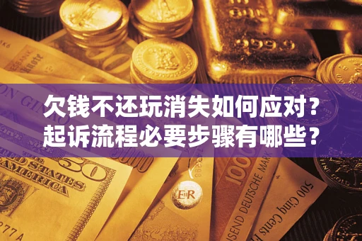 武汉欠钱不还玩消失如何应对？起诉流程必要步骤有哪些？